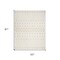 Edge Collections - 5' X 7' - Beige - Moroccan Design Area Rug for Inviting Spaces - 1 Piece